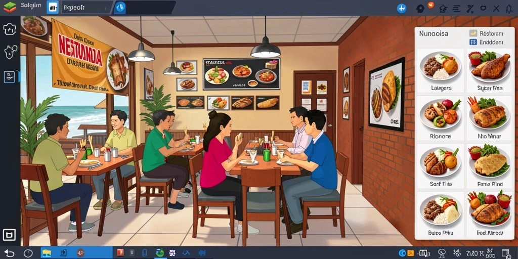 Karakter yang beragam dan unik untuk dipilih.