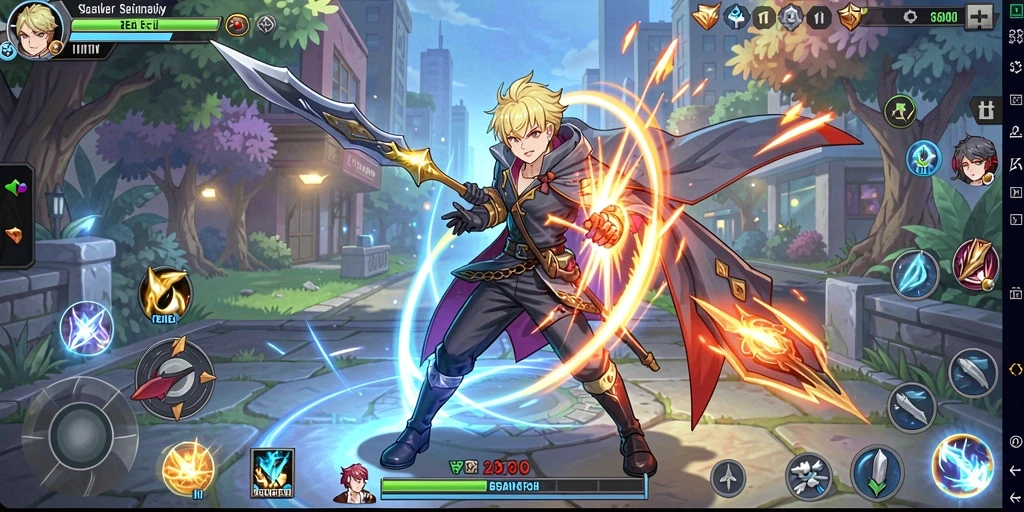 Mode multiplayer yang seru dan kompetitif.