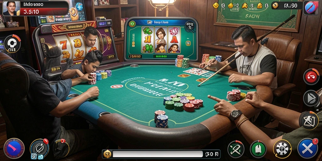 Sistem reward harian yang menarik untuk pemain.