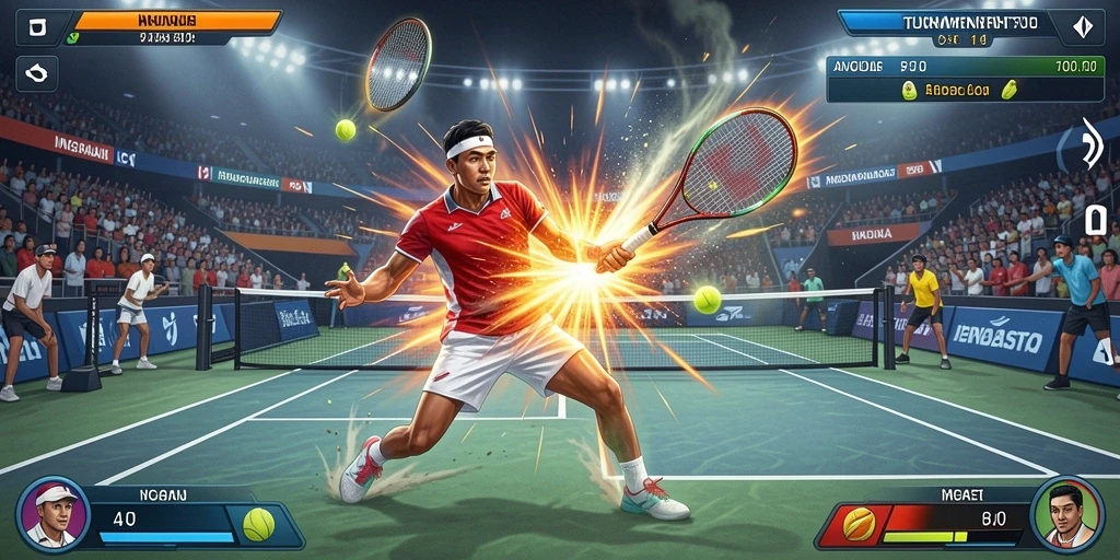 Gambaran gameplay yang menunjukkan pertempuran seru di MAPNA777.