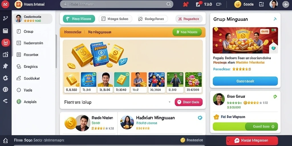 Event seru dengan hadiah menarik setiap minggu.